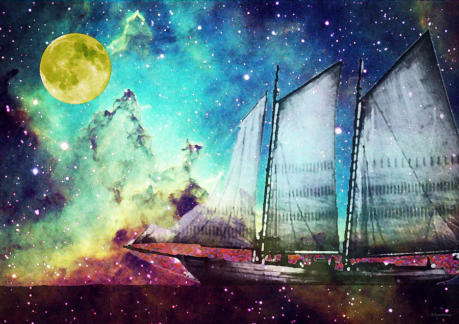 galileos-dream-schooner-art-by-sharon-cummings-sharon-cummings